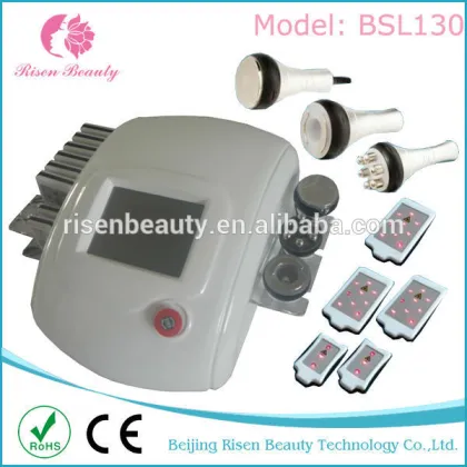 Salon Use Diode Laser Cavitation RF Vacuum Slimming Machine