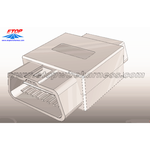 OBD Connector θηλυκό σε αρσενικό καλώδιο