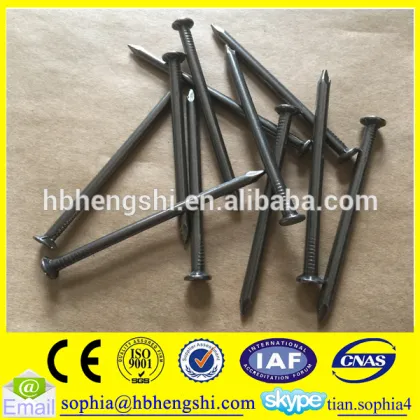 black steel nails/iron nails