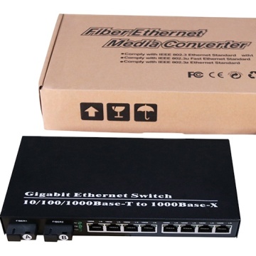 DC 12/24/48V Odwrotny przełącznik Poe PCB z ftth GPON Epon