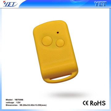 2 buttons 433mhz universal garage door opener remote control YET096