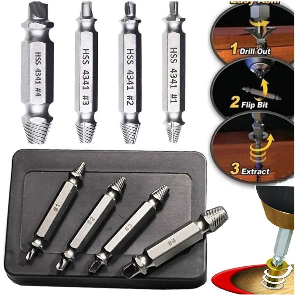 screw extractor Drill Bits set detal