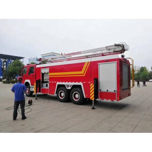 18m HOWO water tower fire truck