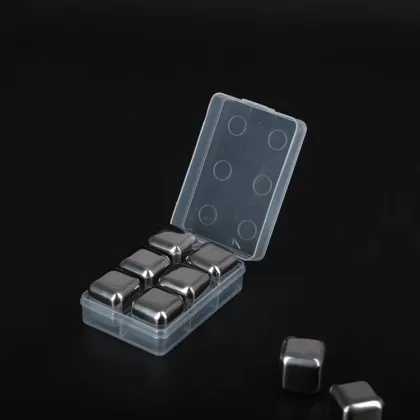Stainless Steel Ice Cubes for Whisky: Reusable Chilling Stones
