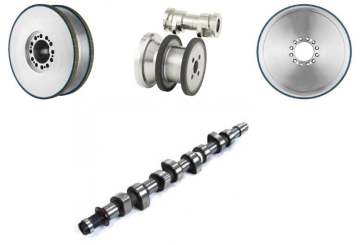 Crankshaft and camshaft grinding wheels