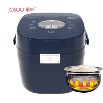 Small Smart Rice Cooker: IH Induction 3L 1100W Cast Iron Multi-Cooker