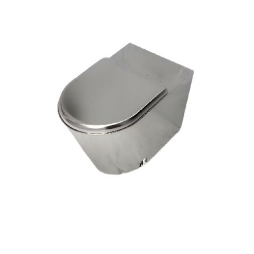 Anpassbare Toilettenschüssel aus Edelstahl