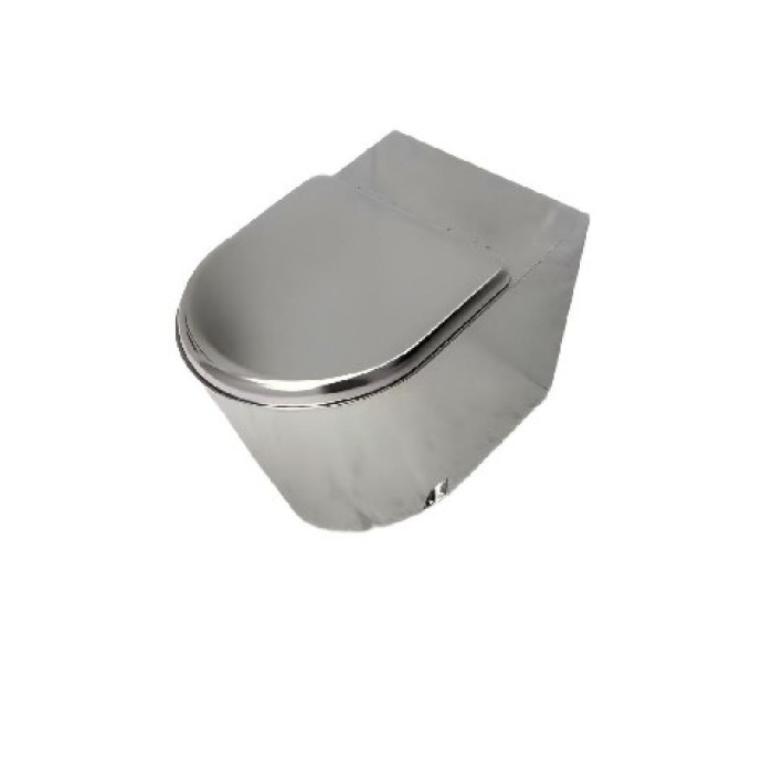 Anpassbare Toilettenschüssel aus Edelstahl