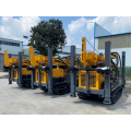 180m pneumatic DTH water well drilling rig machine