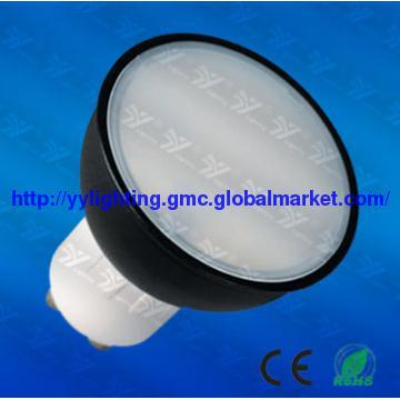 GU10 Roundness Ceramic LED Bulbs with milky  Cover