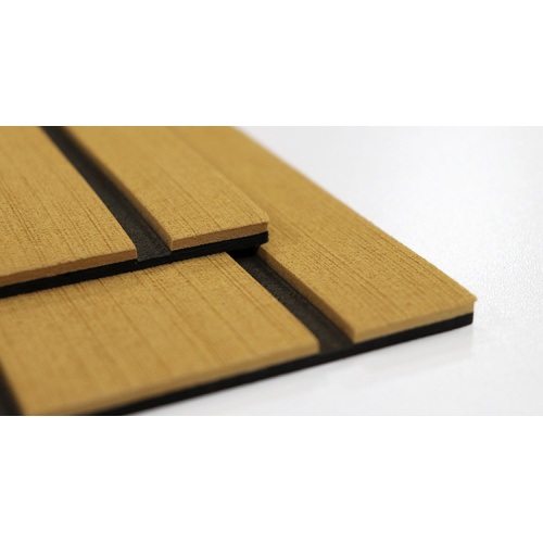 Synthetic Teak Mat For Boat UV Resistant Marine Flooring