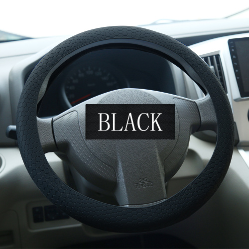 Non slip cool rubber car steering wheel cover
