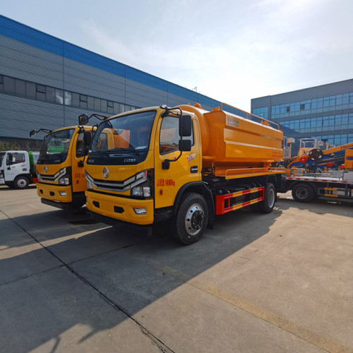 Cheng Li 9 CBM уборка всасывающего грузовика