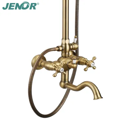 Bronze Vintage Bathroom Shower Faucet