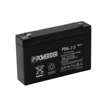 6v 7.5ah lead acid ups battery