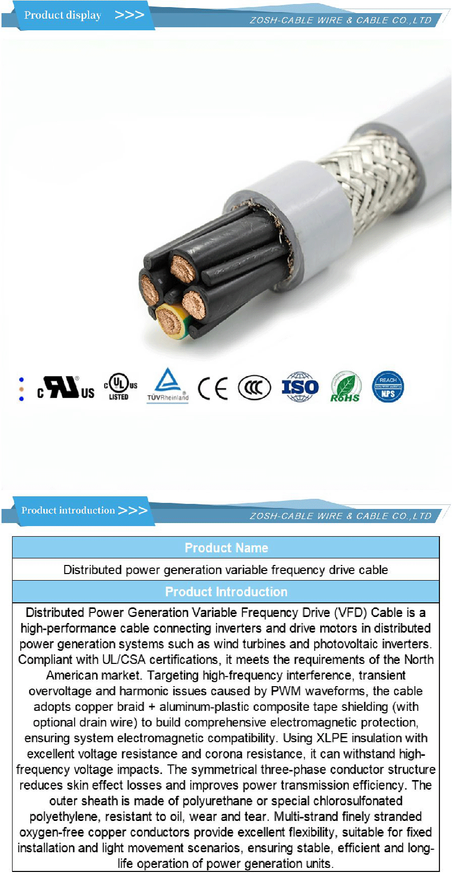 Special customized cable-xiangqing1-ZS079