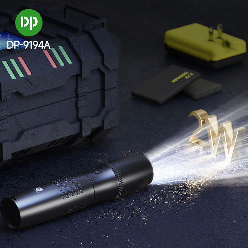 Portable Adjustable Focas Mini EDC Pocket LED Flashlight
