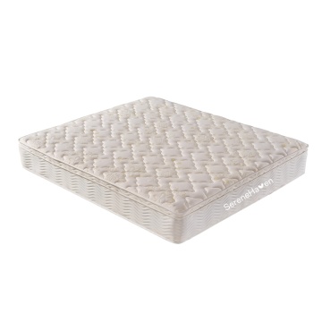 Materasso a molla in tessuto bianco a muoversi in avorio