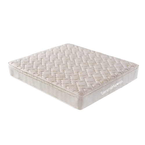 Materasso a molla in tessuto bianco a muoversi in avorio