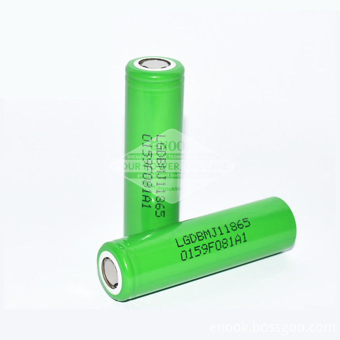 3400mah 18650 Battery Lg Mj1 max10a 3.7v