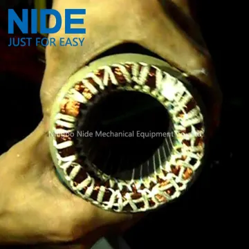 Automatic stator coils shape expanding and forming machine equipment