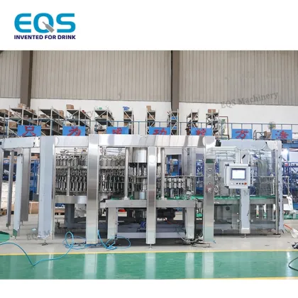 EQS Carbonated Soda Drinks Blowing-Filling-Capping Machine