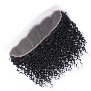 wholesale lace 13x4 frontal mongolian kinky curly hair with frontal closure
