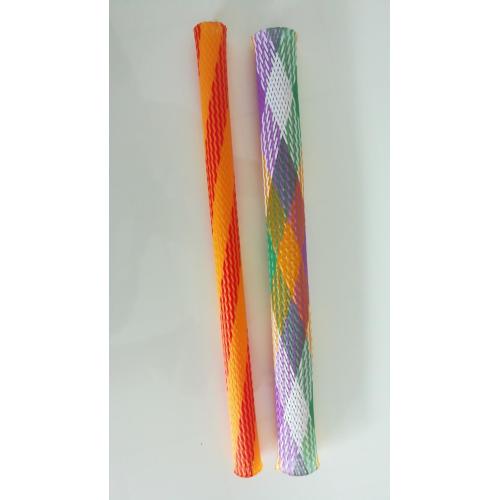 PET Expandable Braided Sleeving Green Mix