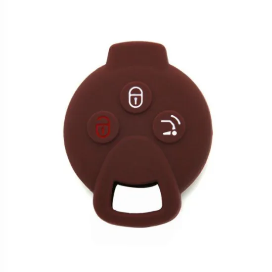 Popular silicone rubber car key cover for Benz