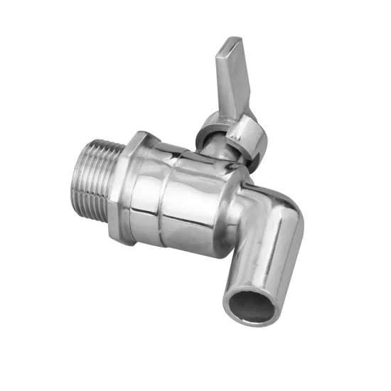 stainless steel bsp ball valve drain tap 1/2 inch