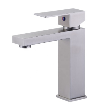 Modern Stainless Steel 304 Deck Mounted Bathroom Basin Sink Faucet