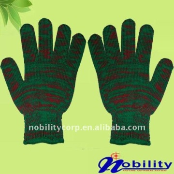7g 10g colors nylon knitted work glove
