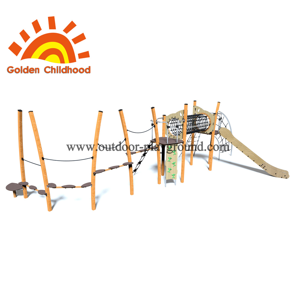 Climbing Balance Outdoor Slide Facility For Sale