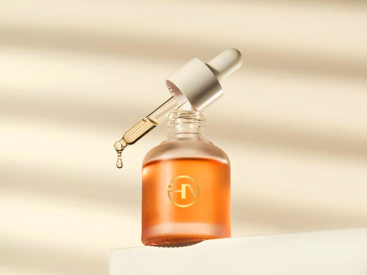 glass dropper bottle