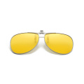 Custom Aviator Clip On Sunglasses For Glasses