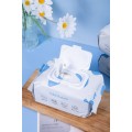 Toallitas húmedas biodegradables para bebés biodegradables de Viscose de algodón