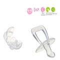 Amintaccen Flat Head Nunin antan Jariri Silicone Soother