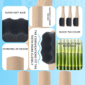 Escova de dentes de bambu amigável Ultra densa e macia
