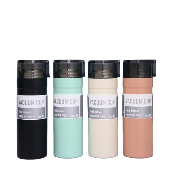 Customizable Stainless Steel Sublimation Water Bottles, Flask Insulated Vacuum Cups, Thermo Car Coffee Mugs with Handles
