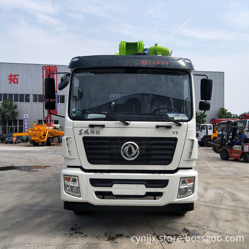 Hot Sale 38m Concrete Pump Mixer Truck Mounted Concrete Line Pump