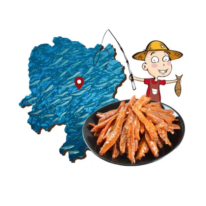 Best Spicy Snacks Fish Larvae Meat Wholesale Instant Foods