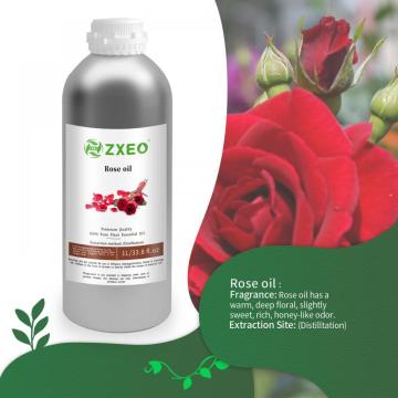 Óleo essencial de rosa natural pura para promover o relaxamento