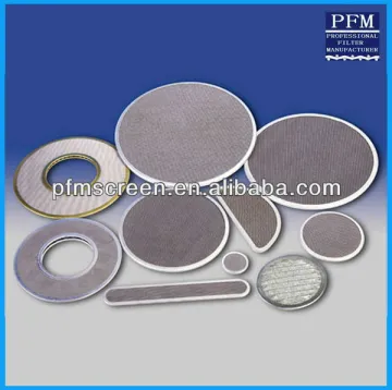 AISI 304 Stainless steel Filter cloth disc (manufacturer factory)