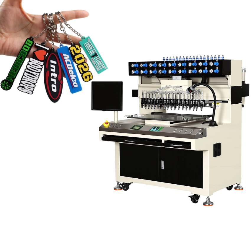 pvc keychain making machine