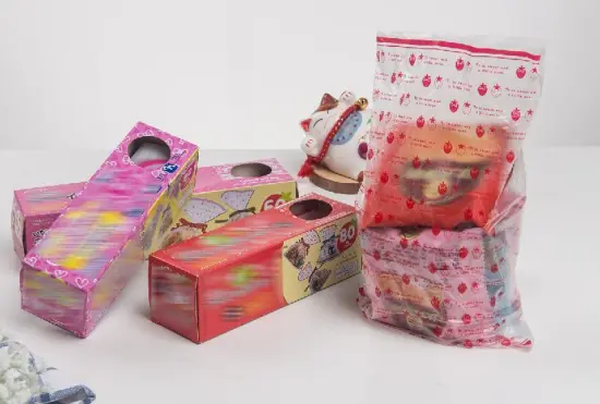 Poly Food Contact Packing Bags