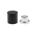 FEA13 Capac și guler magnetic pentru sticla de parfum negru lucios