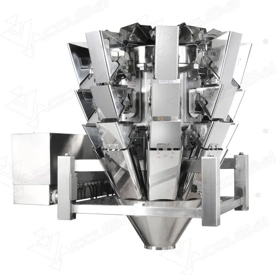 High Speed Three Layer Multihead Weigher with Memory Hopper