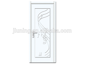 2014 Front door designs cheap pvc door made in China