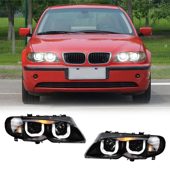 Wholesale E46 Front Angle Eye LED Halogen Headlight for BMW 3 Series 1998-2002