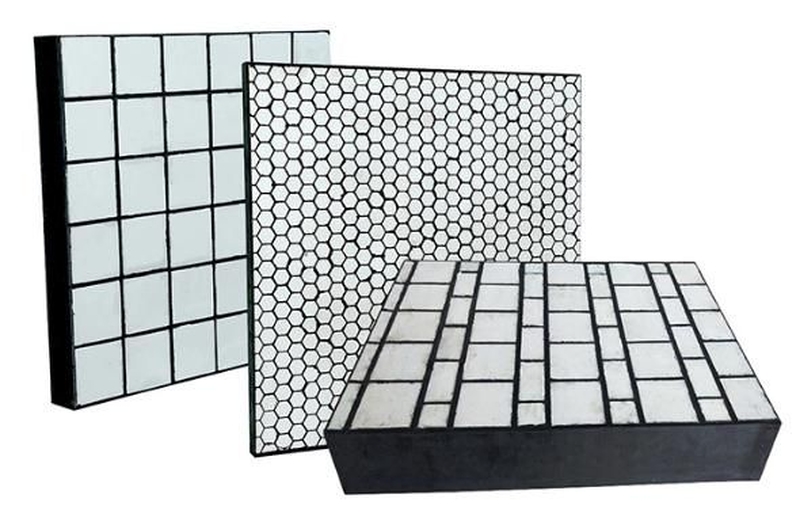 Silo -Rutschen -Verschleiß -Resistant Composite Ceramic Liner